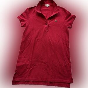 Lacoste Fuchsia Polo Shirt